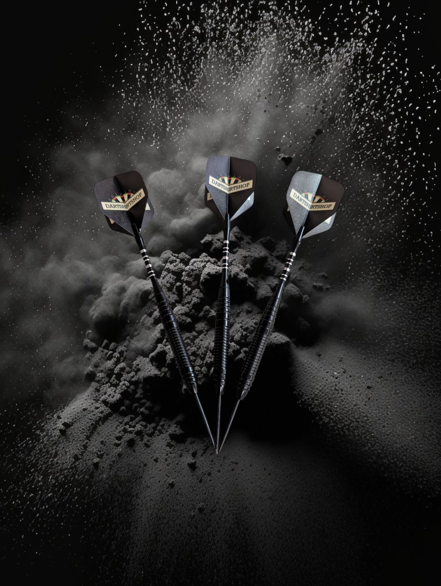Darts Set "Dartshirtshop Black Edition "