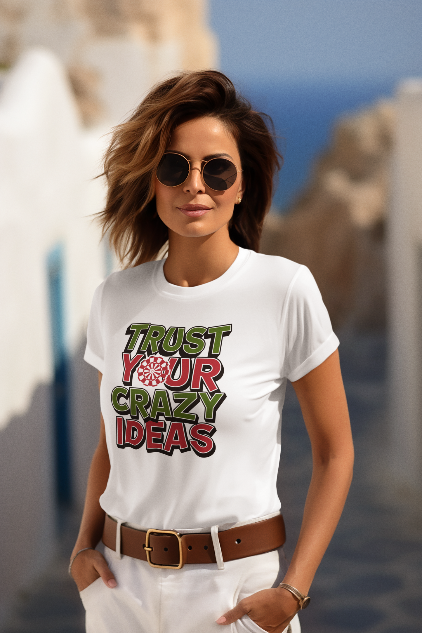 Trust your grazy Ideas - Womens Premium Classic T-Shirt