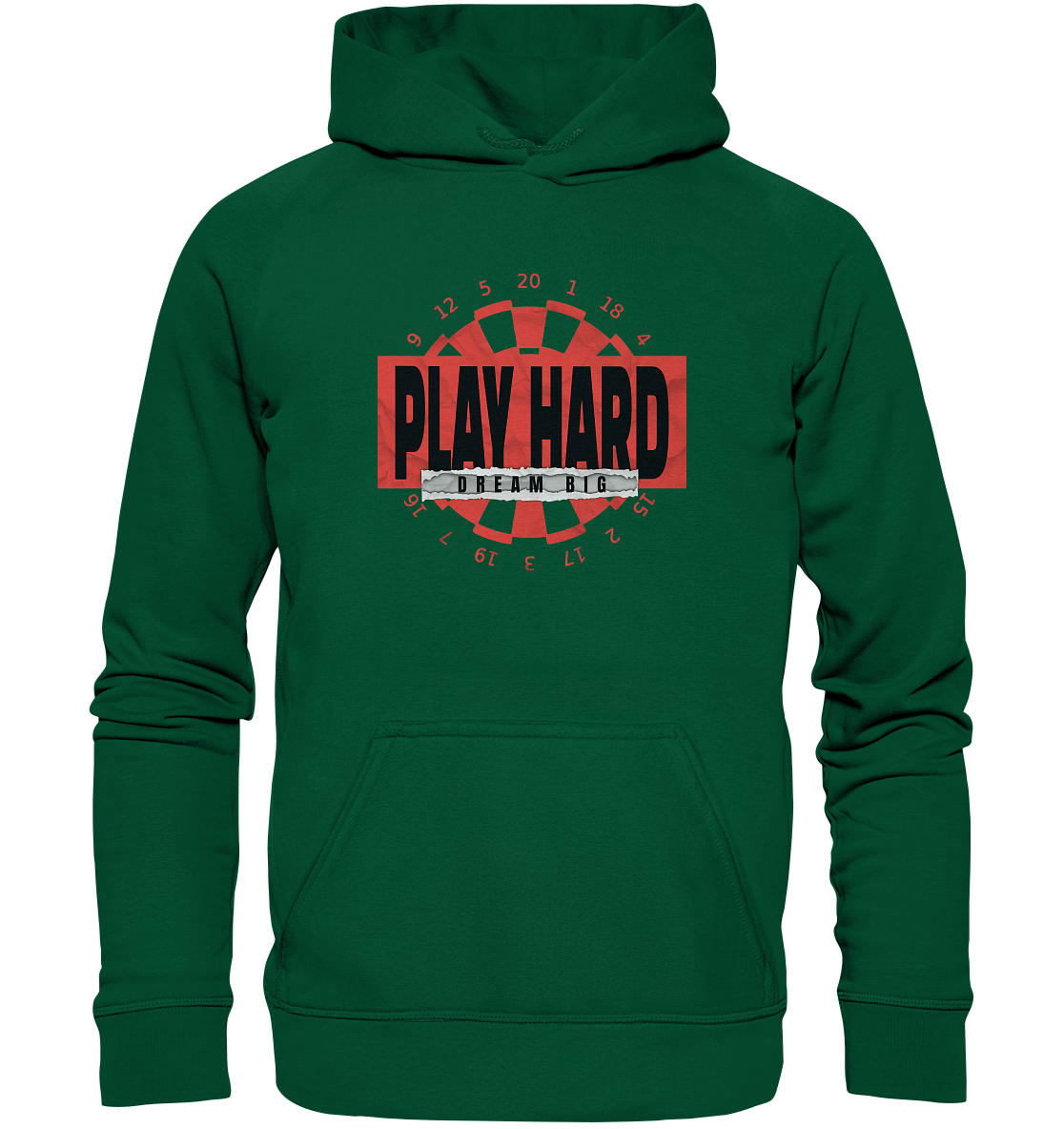 PLAY HARD DREAM BIG - Premium Unisex Hoodie