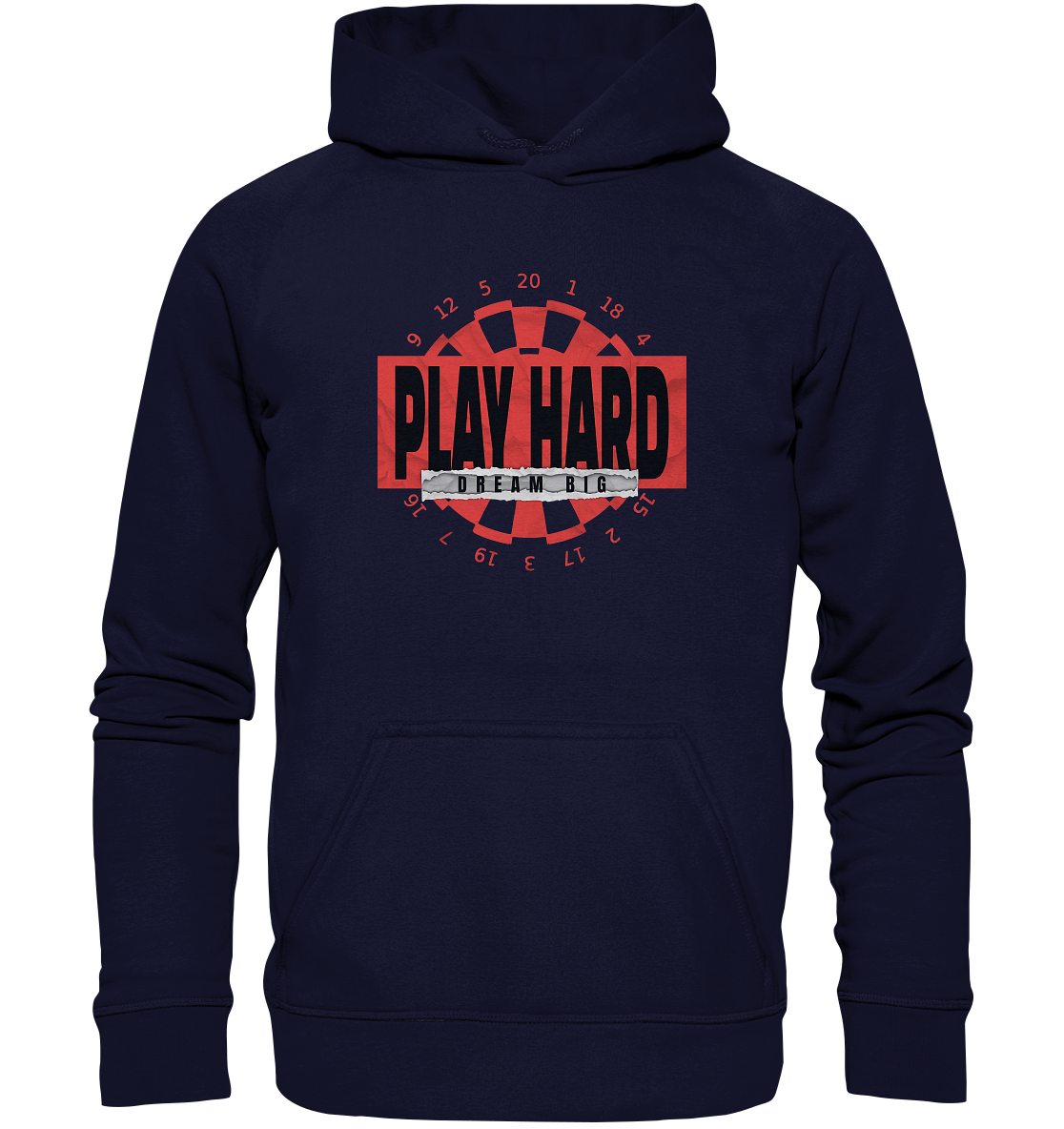 PLAY HARD DREAM BIG - Premium Unisex Hoodie