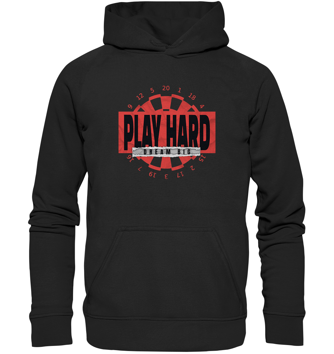 PLAY HARD DREAM BIG - Premium Unisex Hoodie