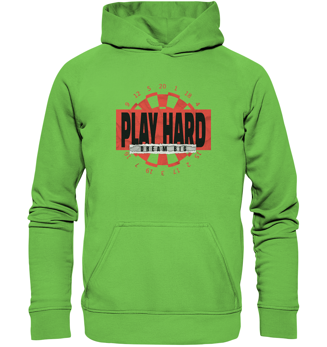 PLAY HARD DREAM BIG - Premium Unisex Hoodie
