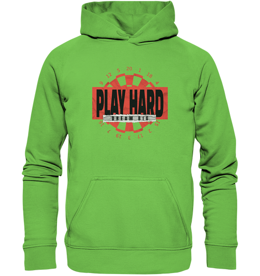 PLAY HARD DREAM BIG - Premium Unisex Hoodie