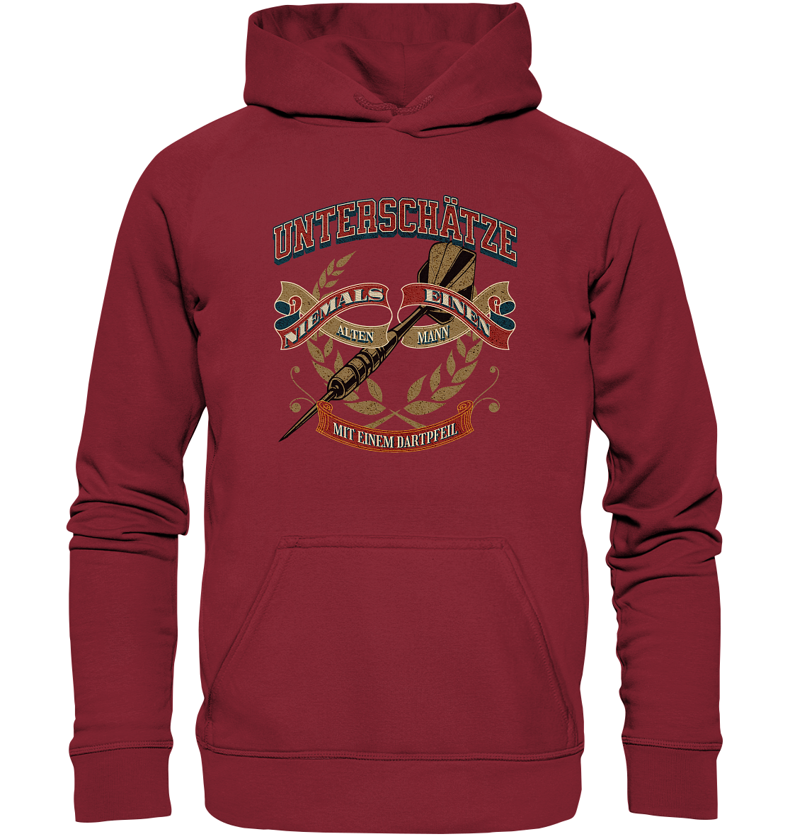 Unterschätze niemals... - Basic Unisex Hoodie
