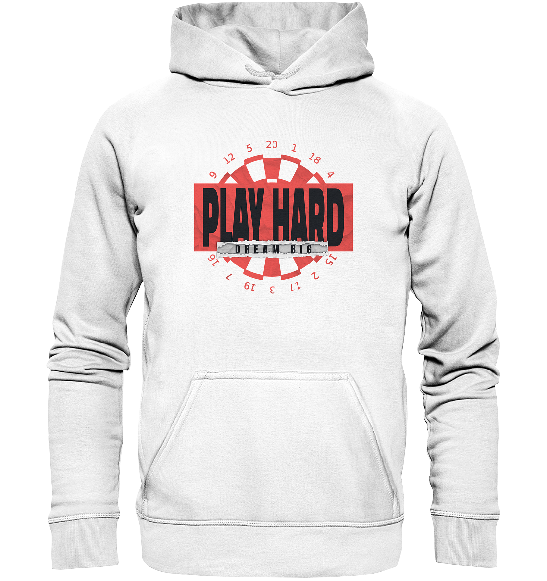 PLAY HARD DREAM BIG - Premium Unisex Hoodie