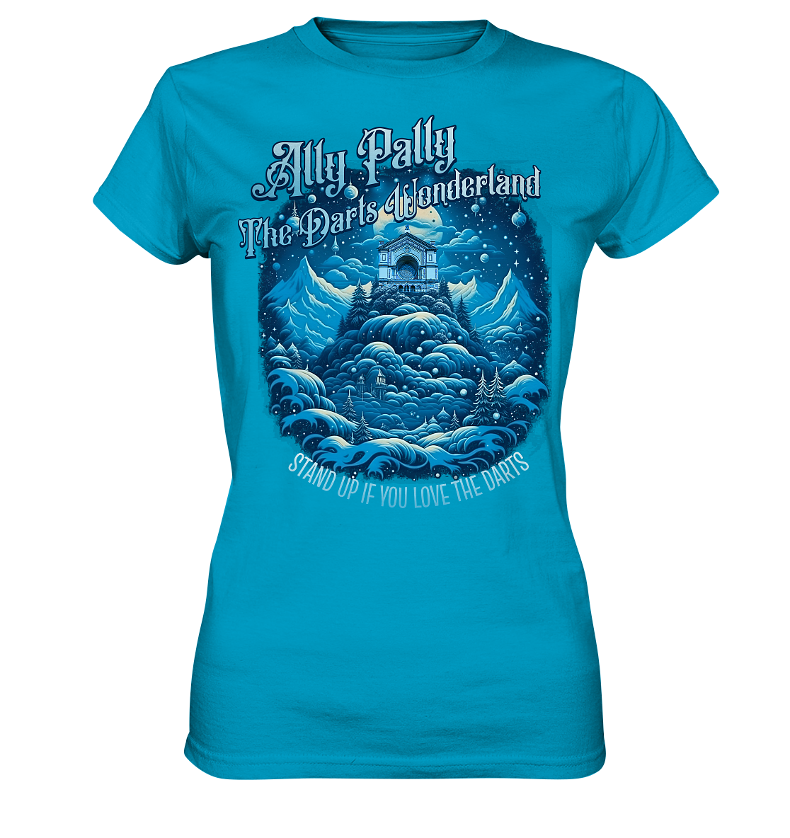 "Ally Pally Darts Wonderland" - Ladies Premium Shirt