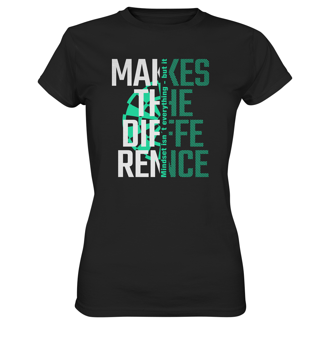 "Mindset makes the Difference" - Ladies Premium Shirt