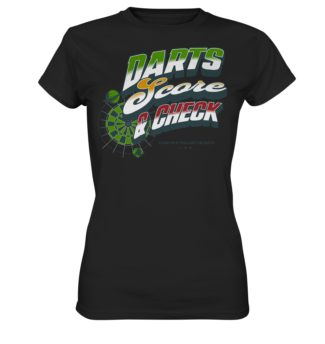 Darts Score - Ladies Premium Shirt