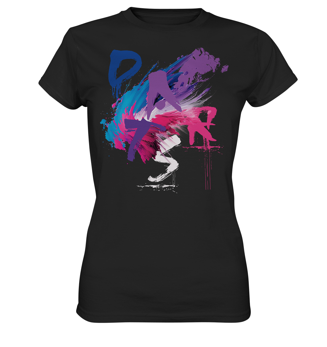 Graffiti Colors - Ladies Premium Shirt