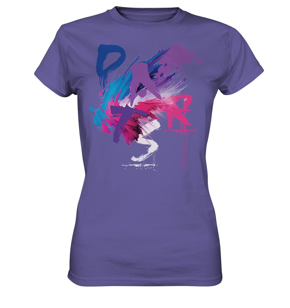 Graffiti Colors - Ladies Premium Shirt