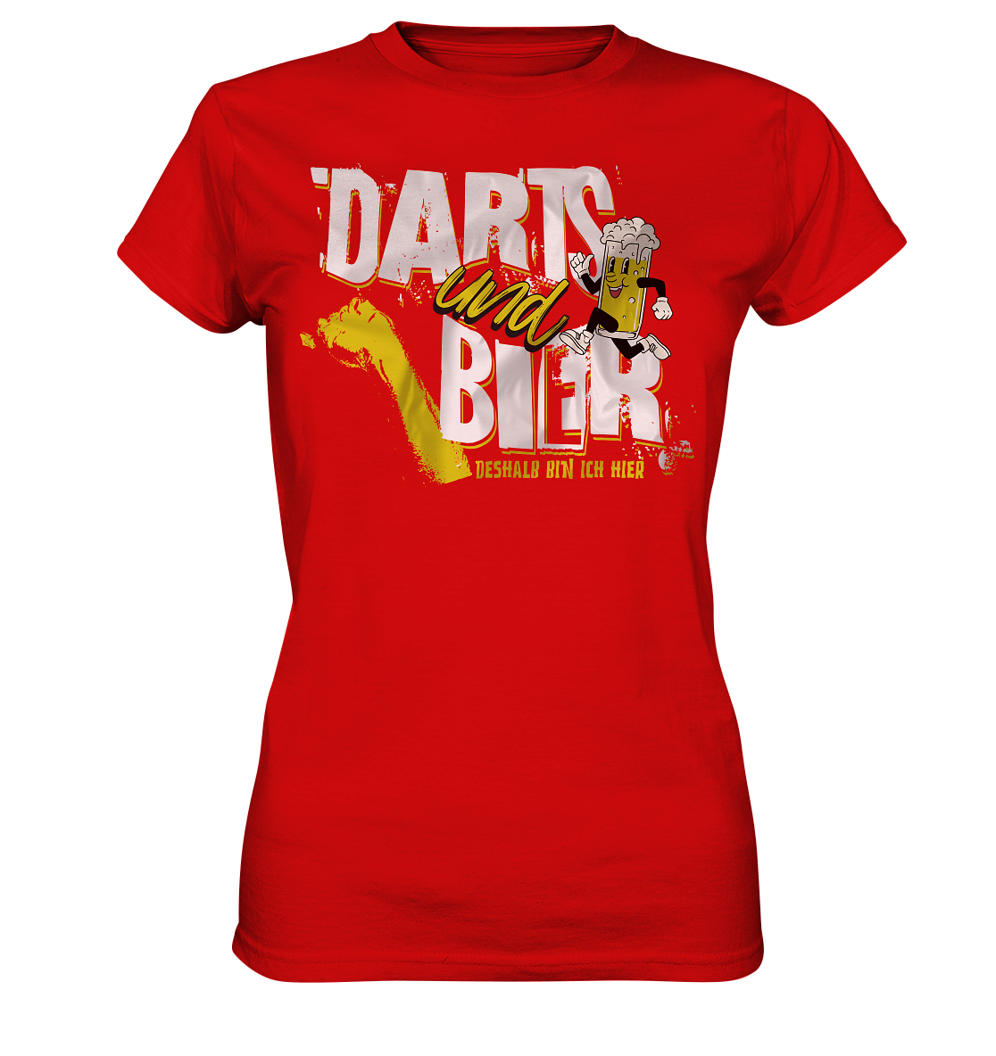 Darts und Bier - Ladies Premium Shirt