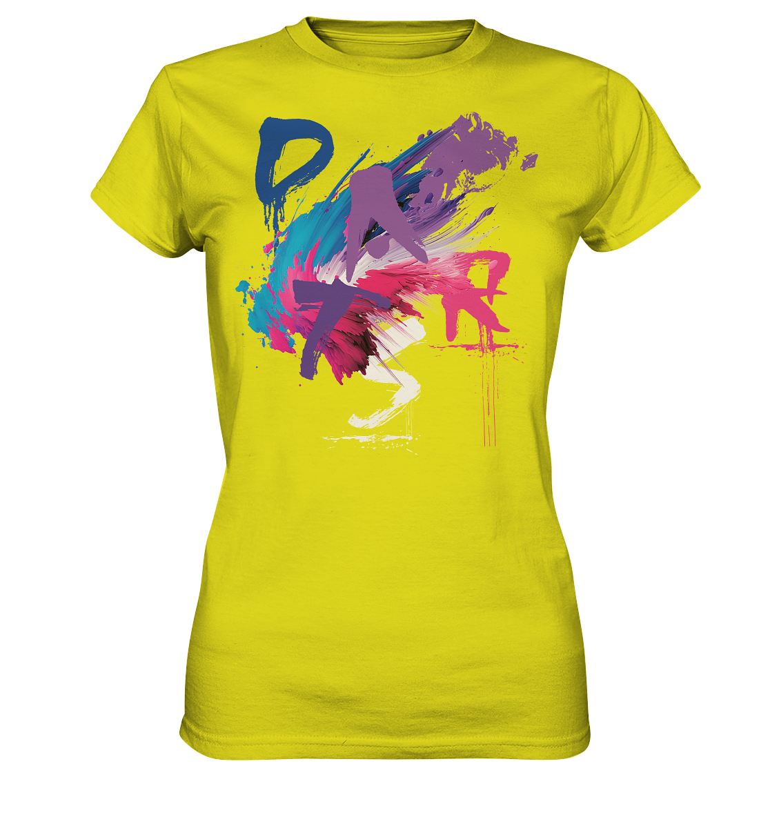 Graffiti Colors - Ladies Premium Shirt