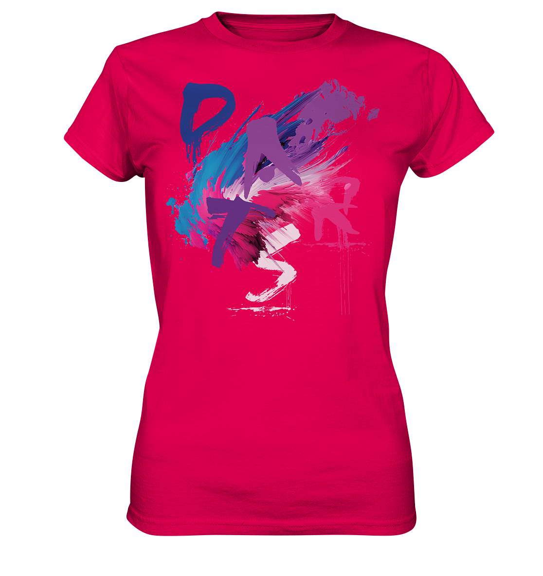 Graffiti Colors - Ladies Premium Shirt