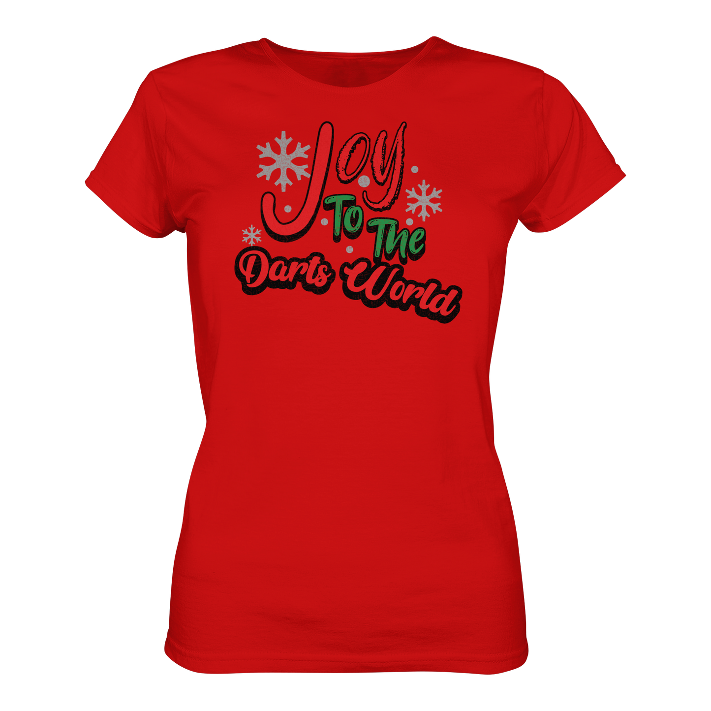 Joy to the Darts World - Ladies Premium Shirt