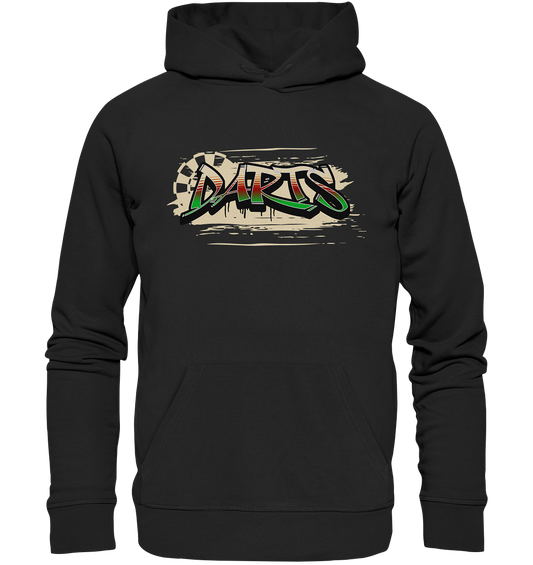 "Darts Graffiti" - Premium Unisex Hoodie