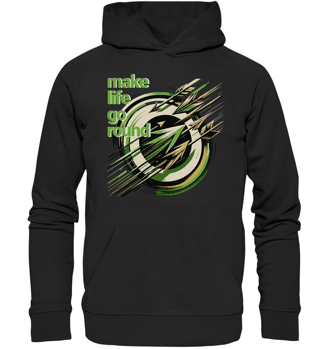 make life go round - Unisex Organic Hoodie