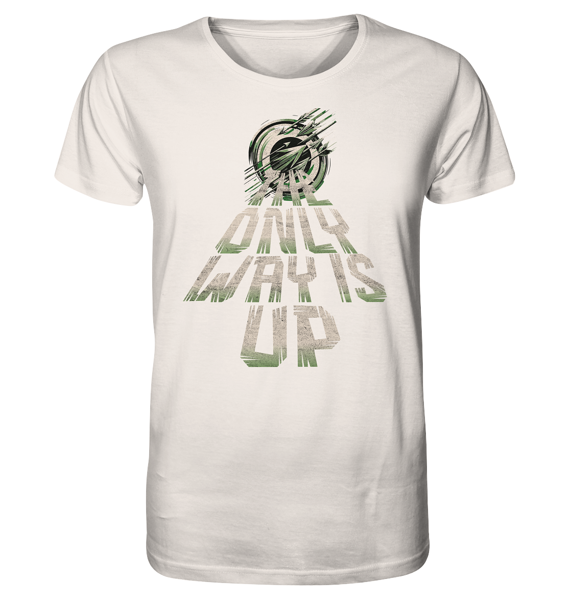 The only way is up - Organic Shirt