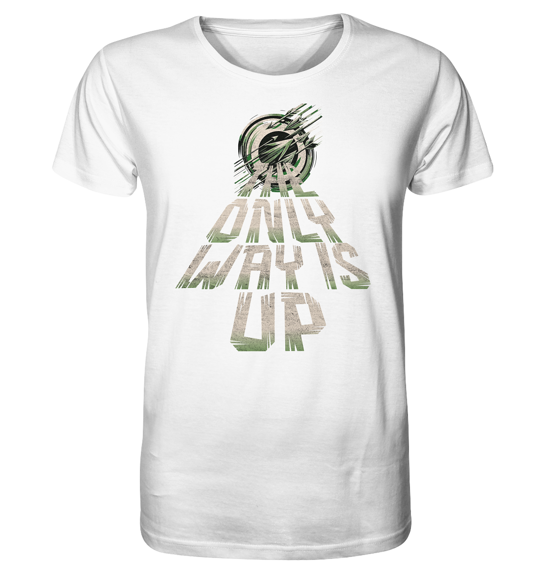 The only way is up - Organic Shirt