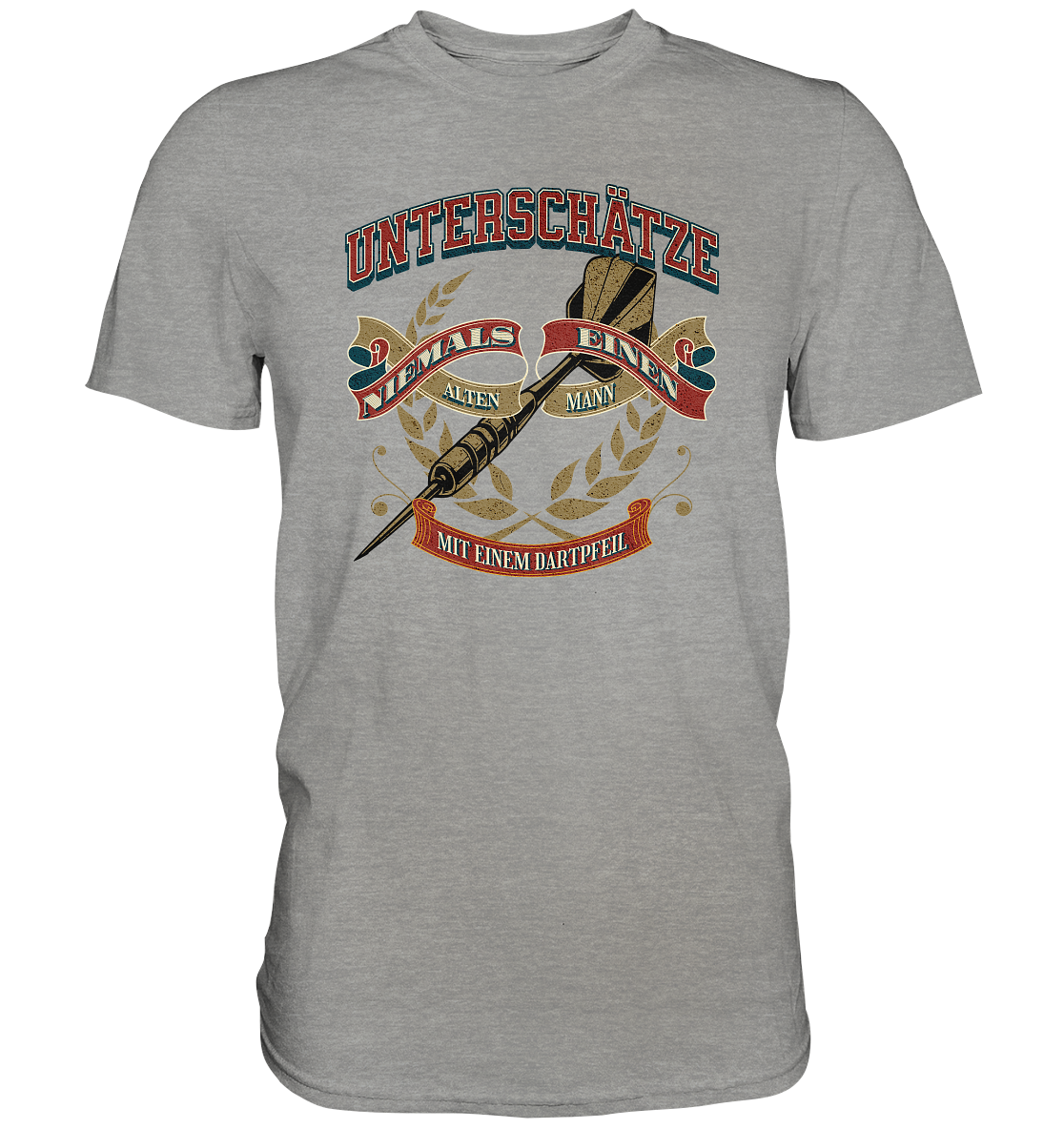 Unterschätze niemals... - Premium Shirt