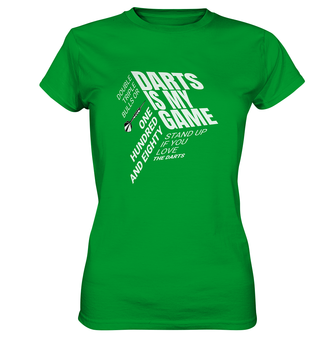 Darts Cube - Womens Premium Classic T-Shirt