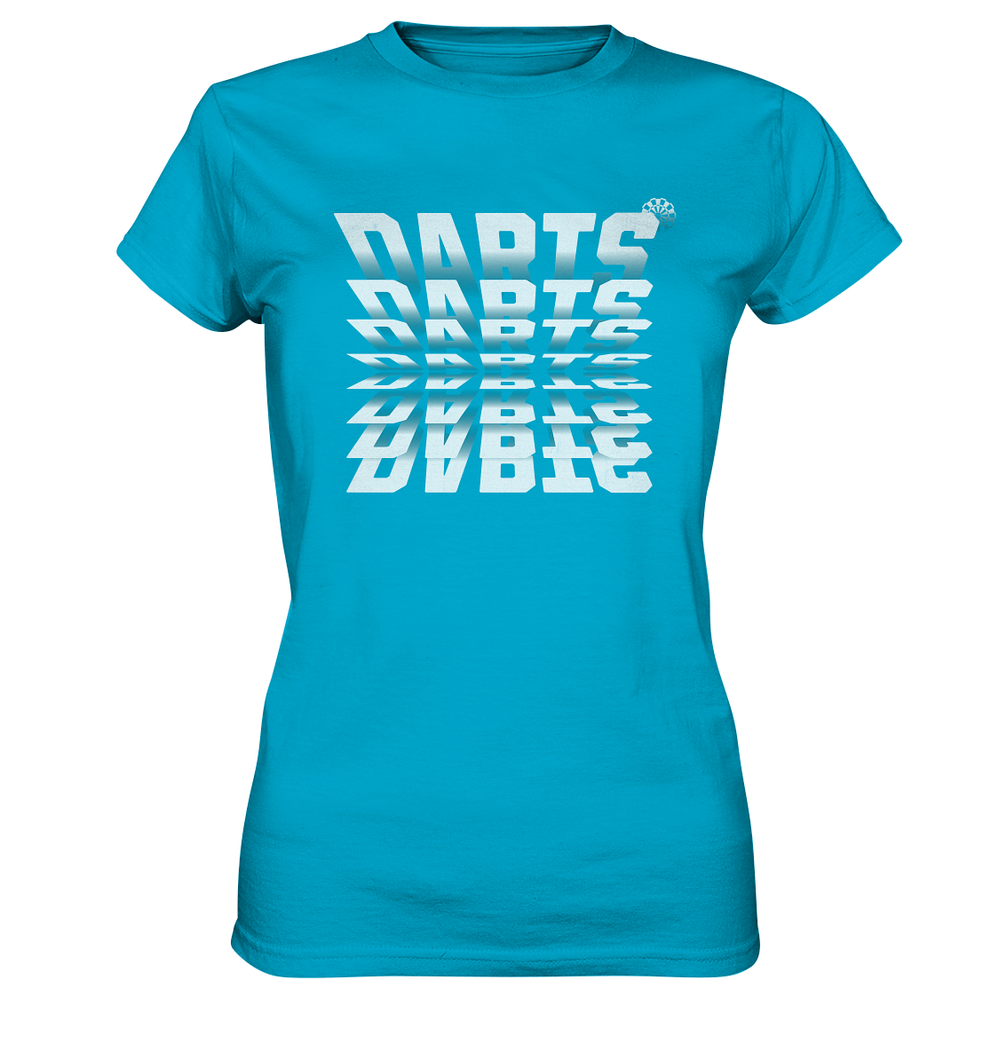 Darts Flip Effekt - Womens Premium Shirt