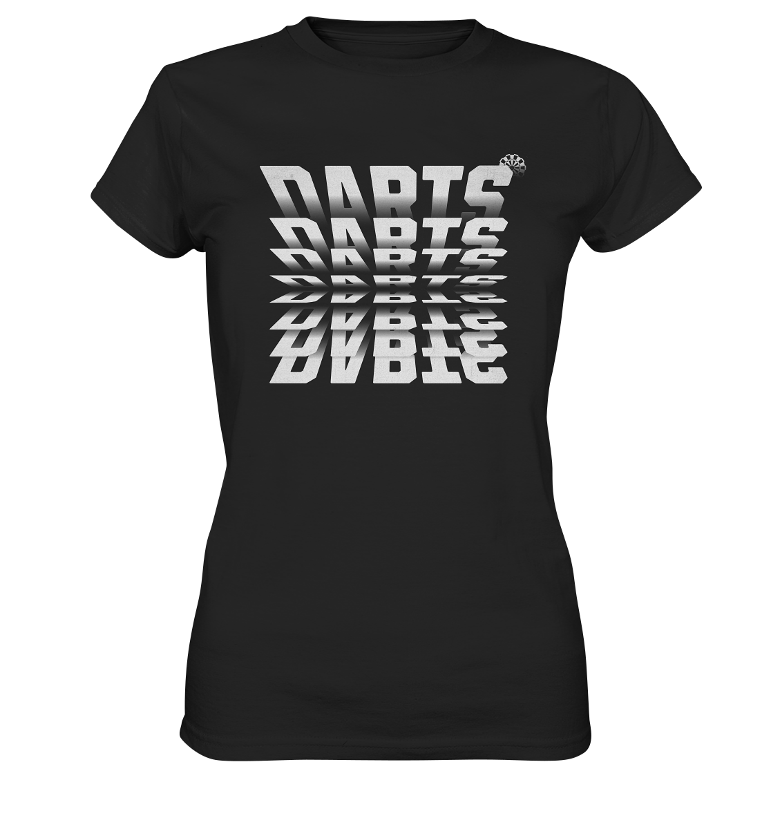 Darts Flip Effekt - Womens Premium Shirt