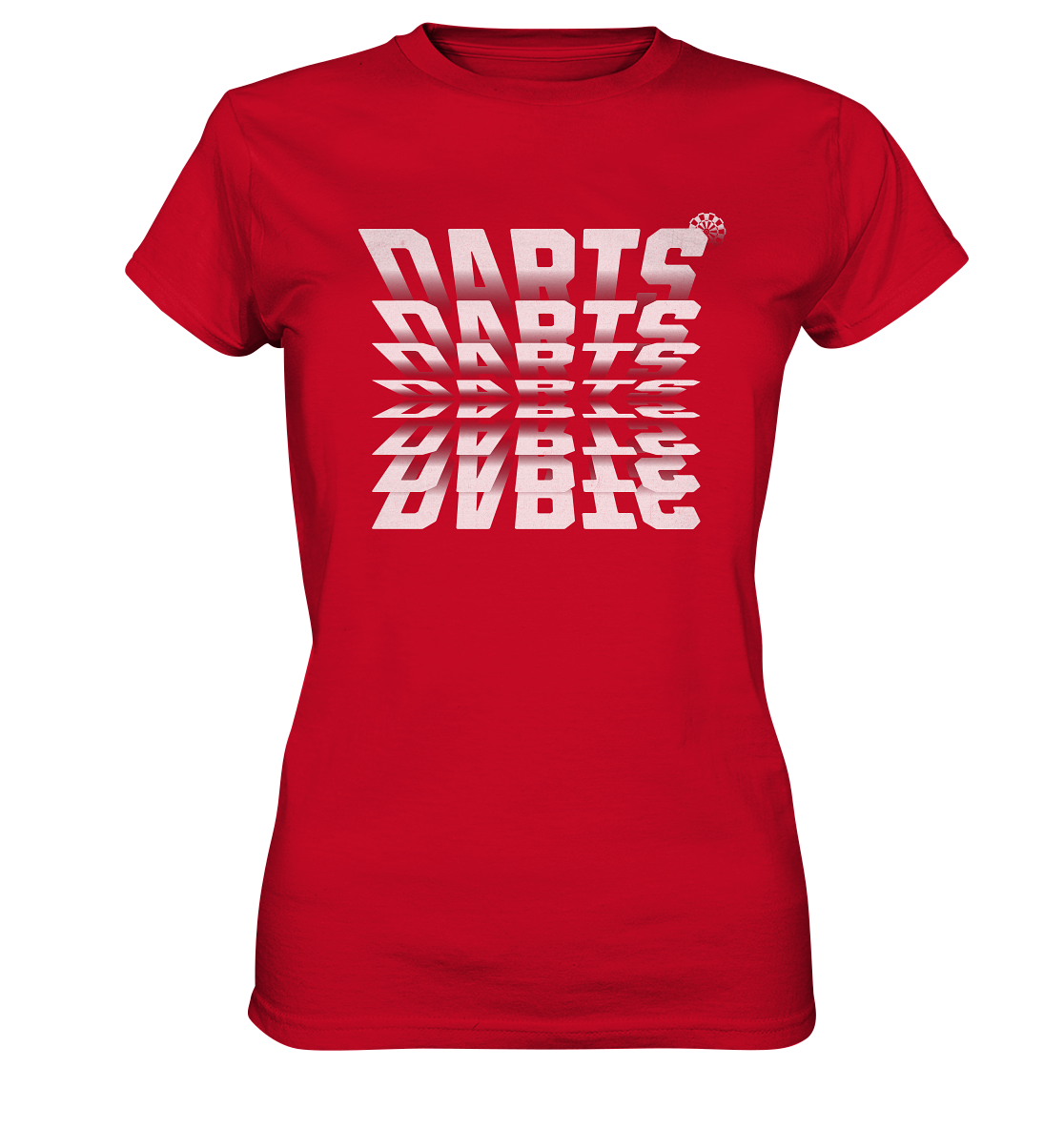 Darts Flip Effekt - Womens Premium Shirt