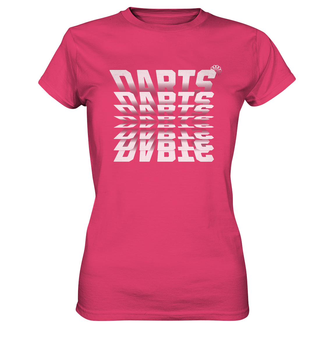 Darts Flip Effekt - Womens Premium Shirt