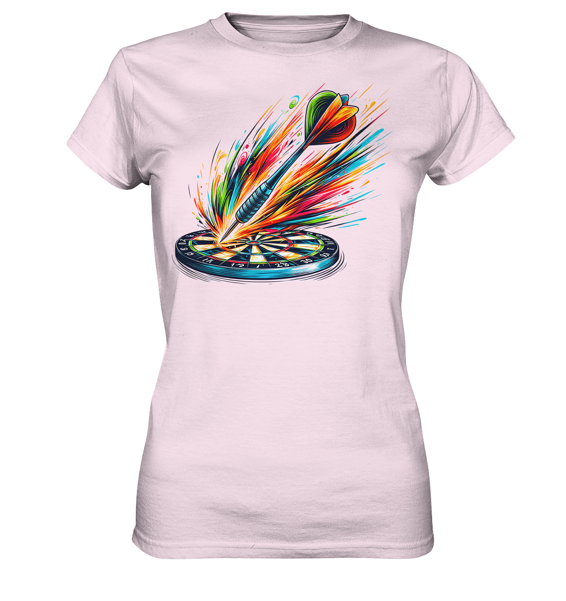 Darts Splash - Womens Premium Classic T-Shirt
