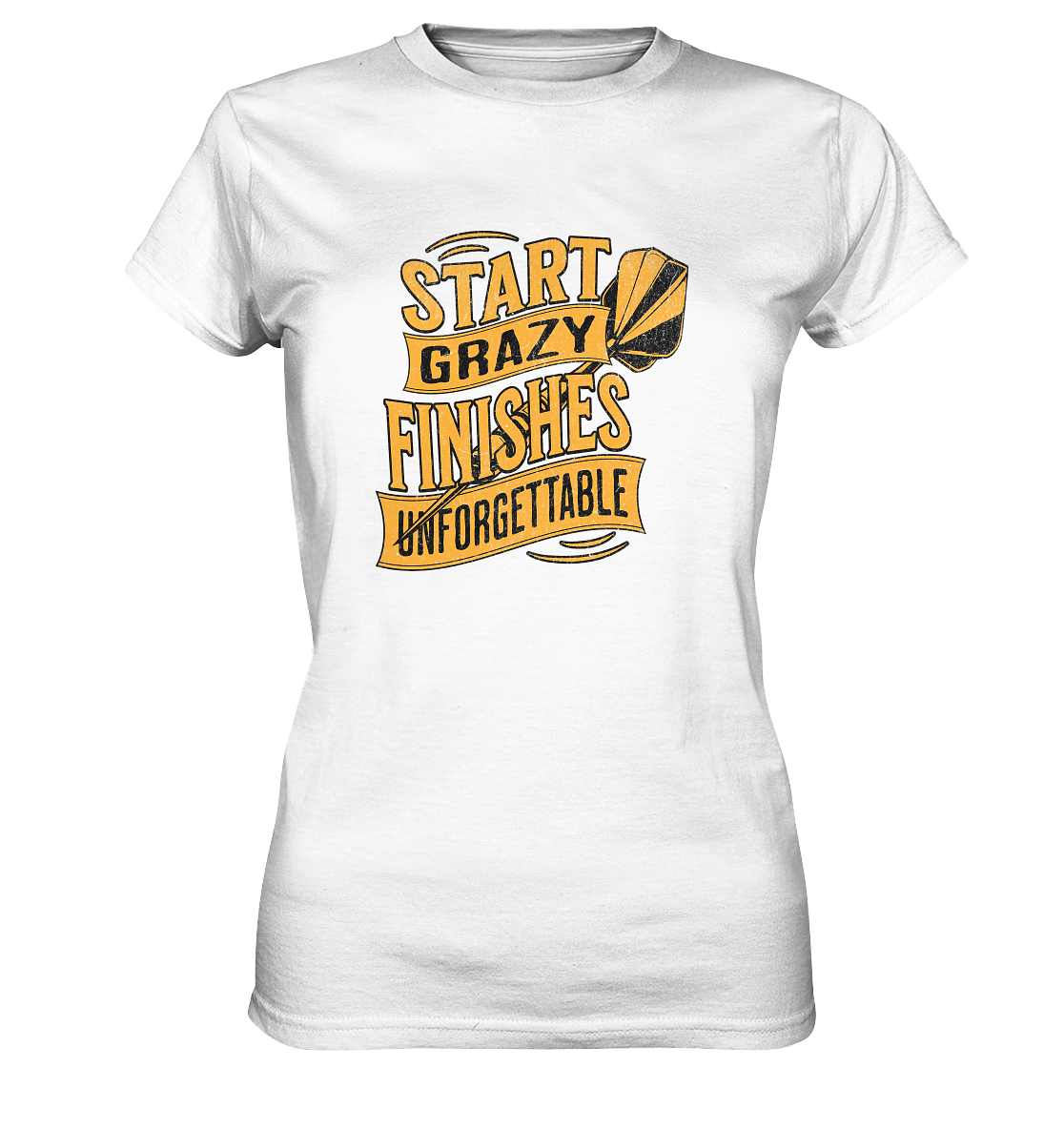 Grazy Finishes - Womens Premium Classic T-Shirt