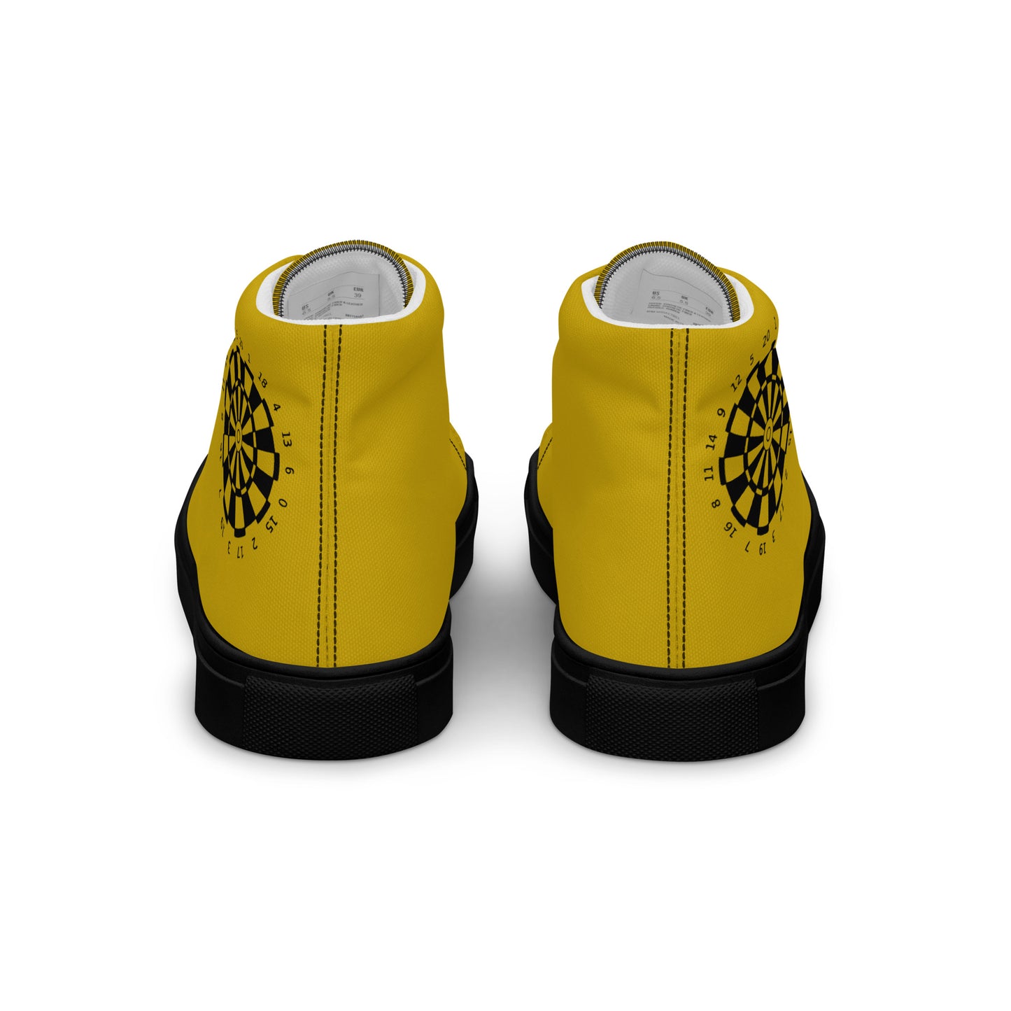 Top Leinenschuhe, Sneaker, Chucks Dartsschuhe für Herren "yellow"