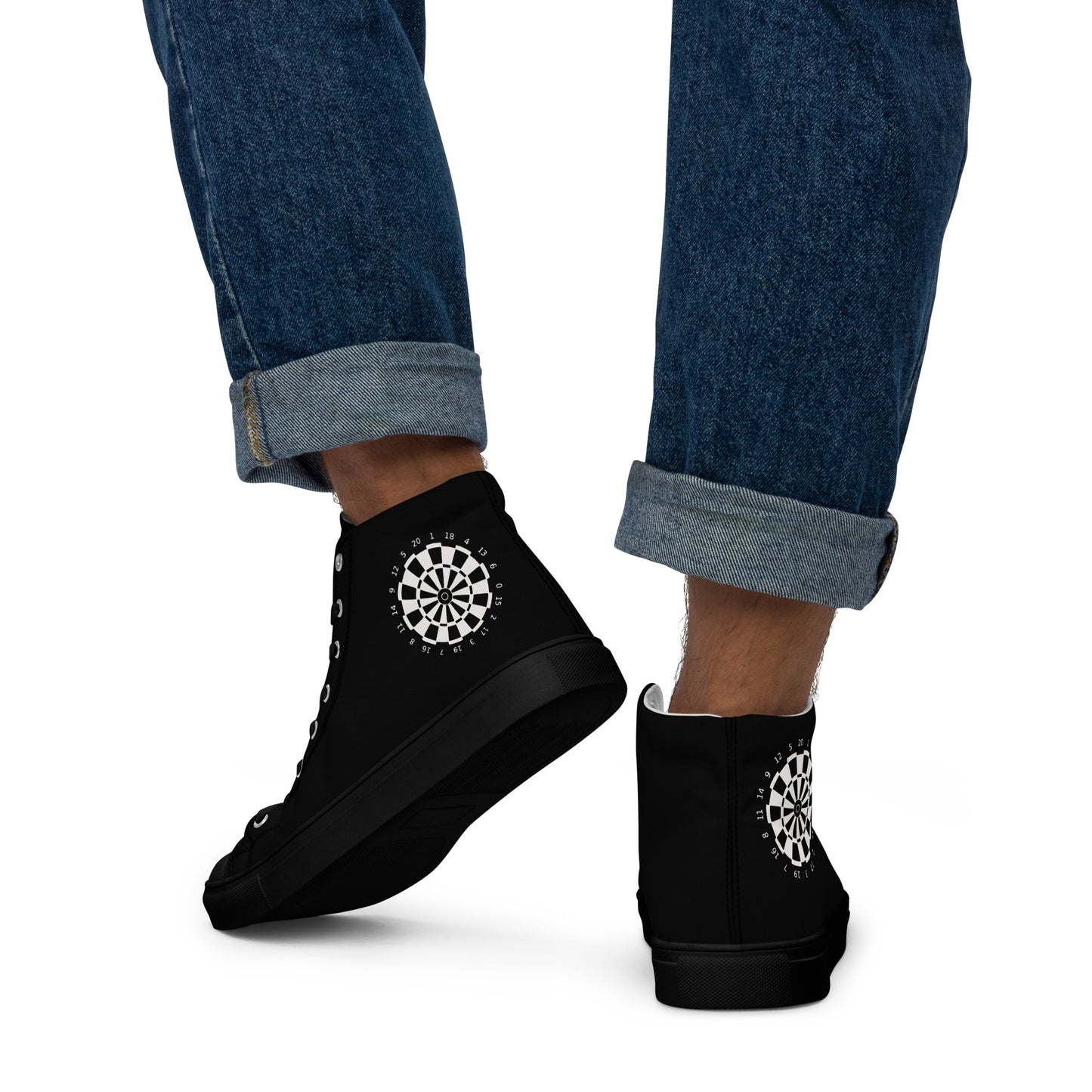 Top Leinenschuhe, Sneaker, Chucks Dartsschuhe für Herren "black"