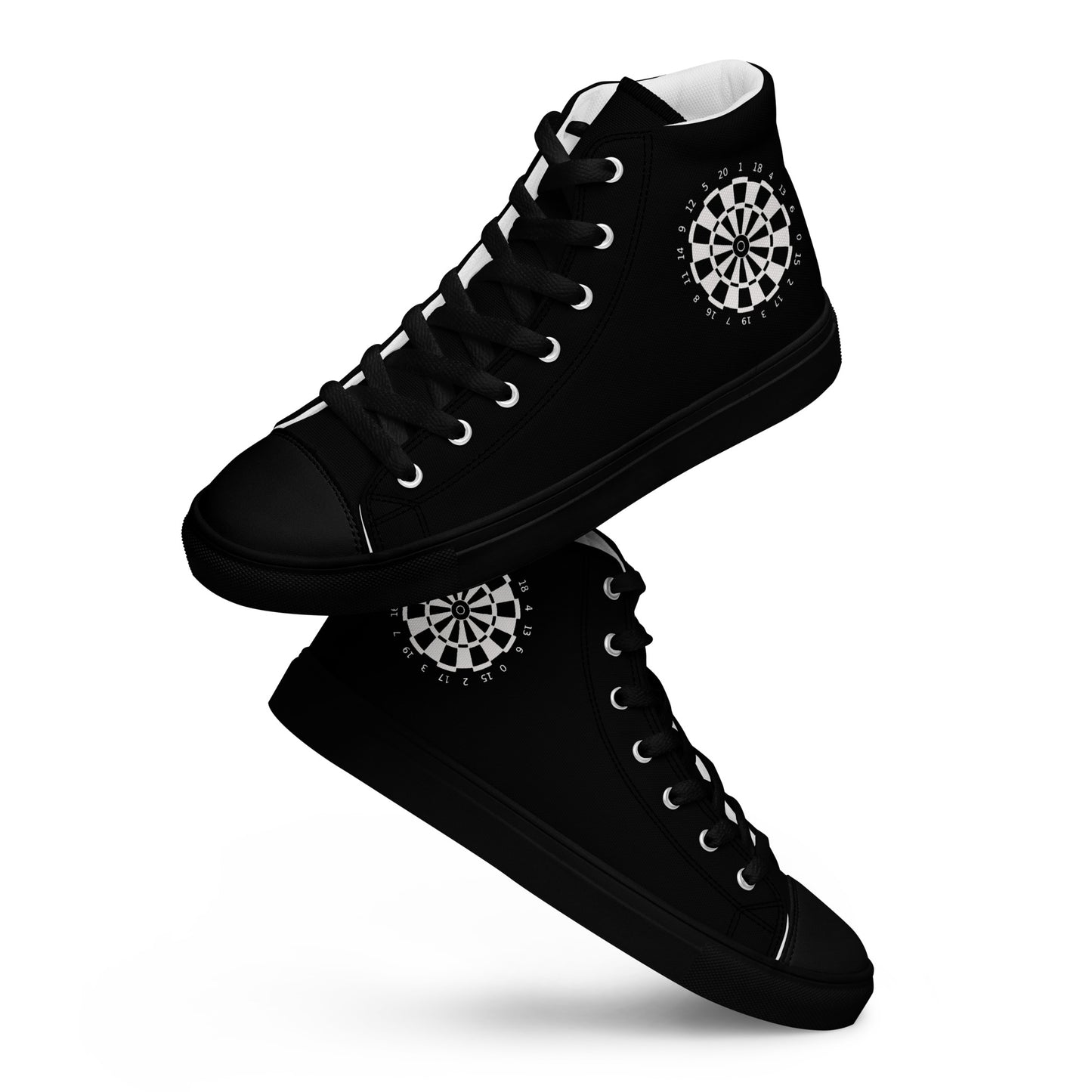 Top Leinenschuhe, Sneaker, Chucks Dartsschuhe für Herren "black"