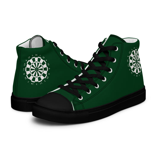 Top Leinenschuhe, Sneaker, Chucks Dartsschuhe für Herren "green"