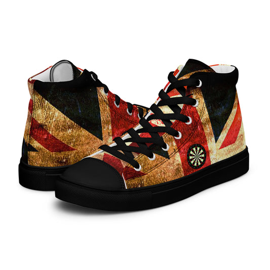 Top Leinenschuhe, Sneaker, Chucks Dartsschuhe für Herren "rusty Union Jack""