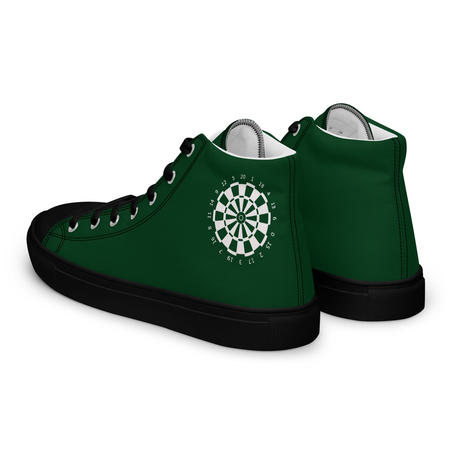 Top Leinenschuhe, Sneaker, Chucks Dartsschuhe für Herren "green"