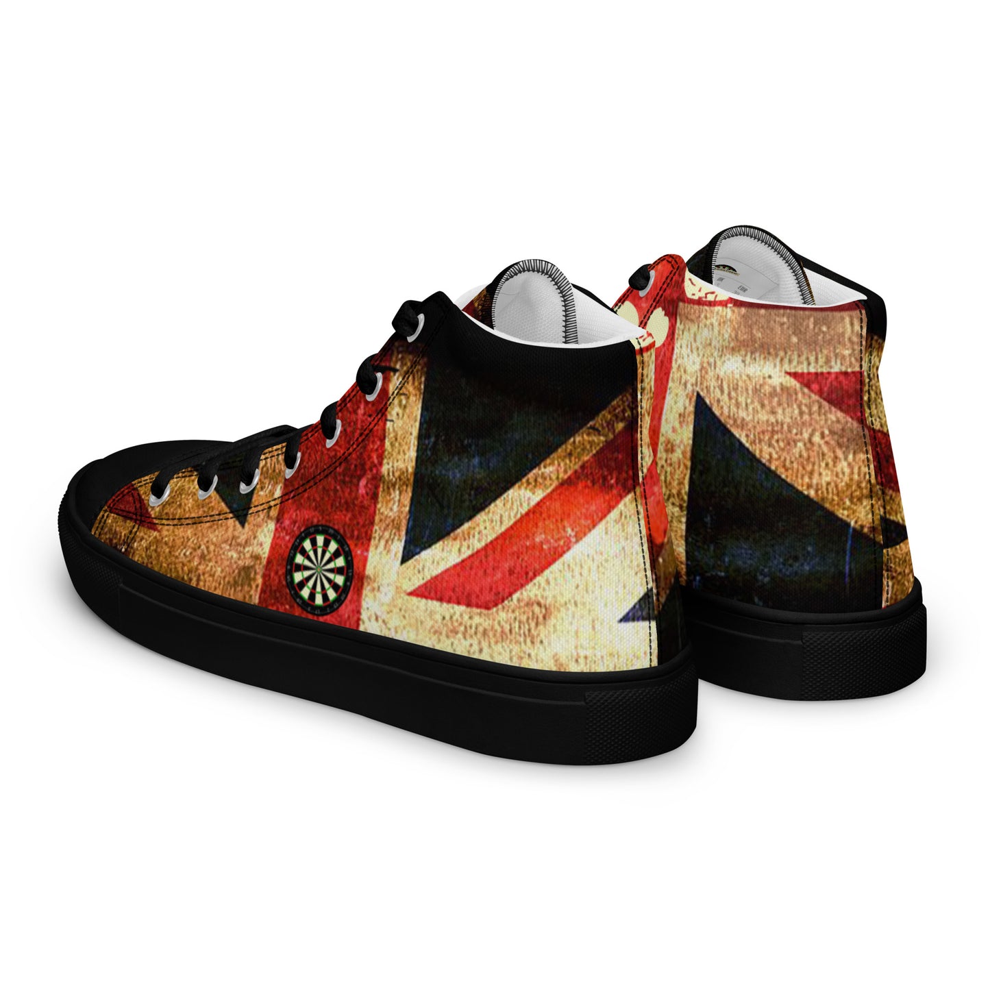 Top Leinenschuhe, Sneaker, Chucks Dartsschuhe für Herren "rusty Union Jack""