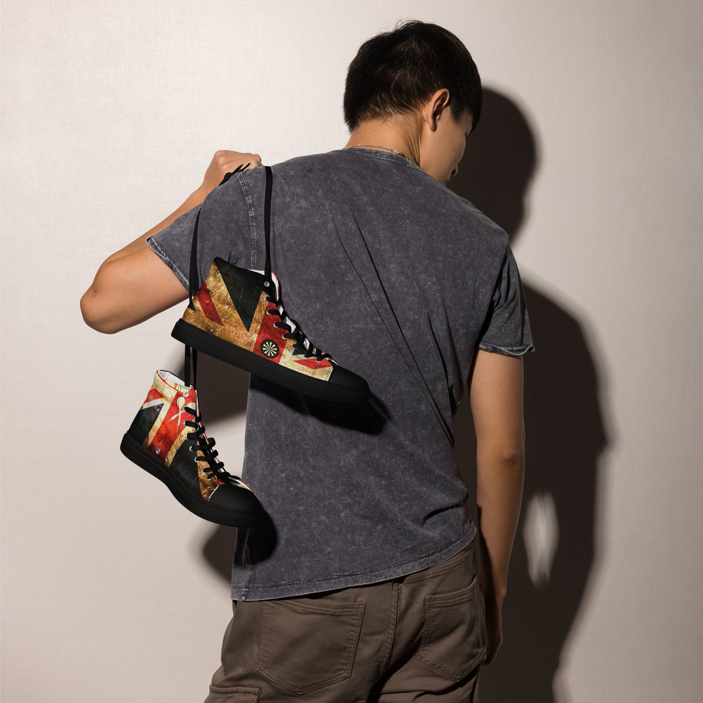 Top Leinenschuhe, Sneaker, Chucks Dartsschuhe für Herren "rusty Union Jack""