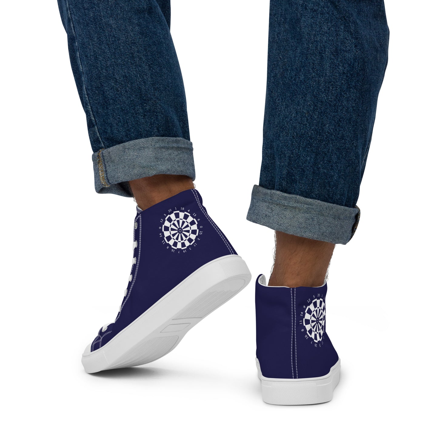Top Leinenschuhe, Sneaker, Chucks Dartsschuhe für Herren "blue"