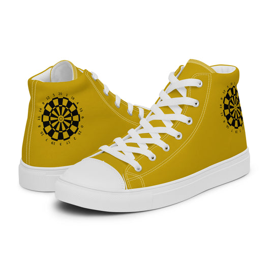 Top Leinenschuhe, Sneaker, Chucks Dartsschuhe für Herren "yellow"