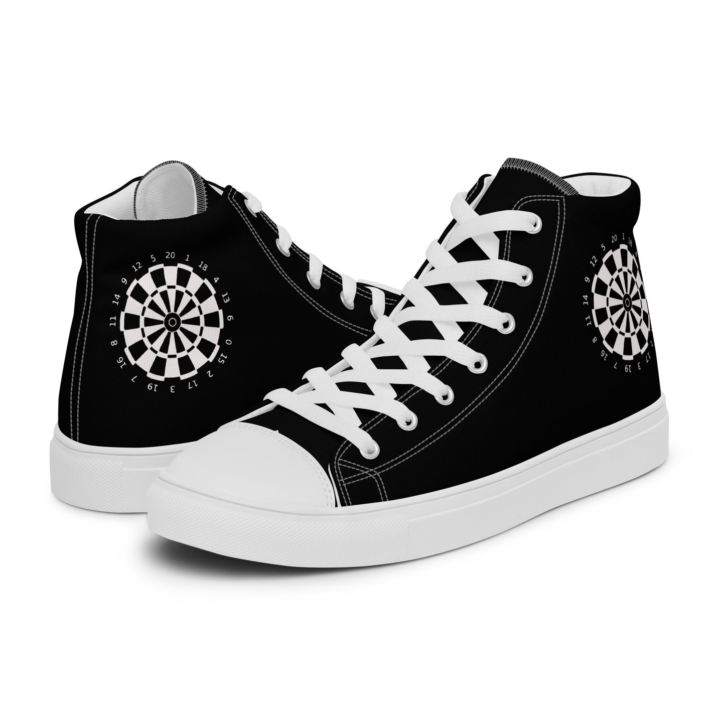 Top Leinenschuhe, Sneaker, Chucks Dartsschuhe für Herren "black"