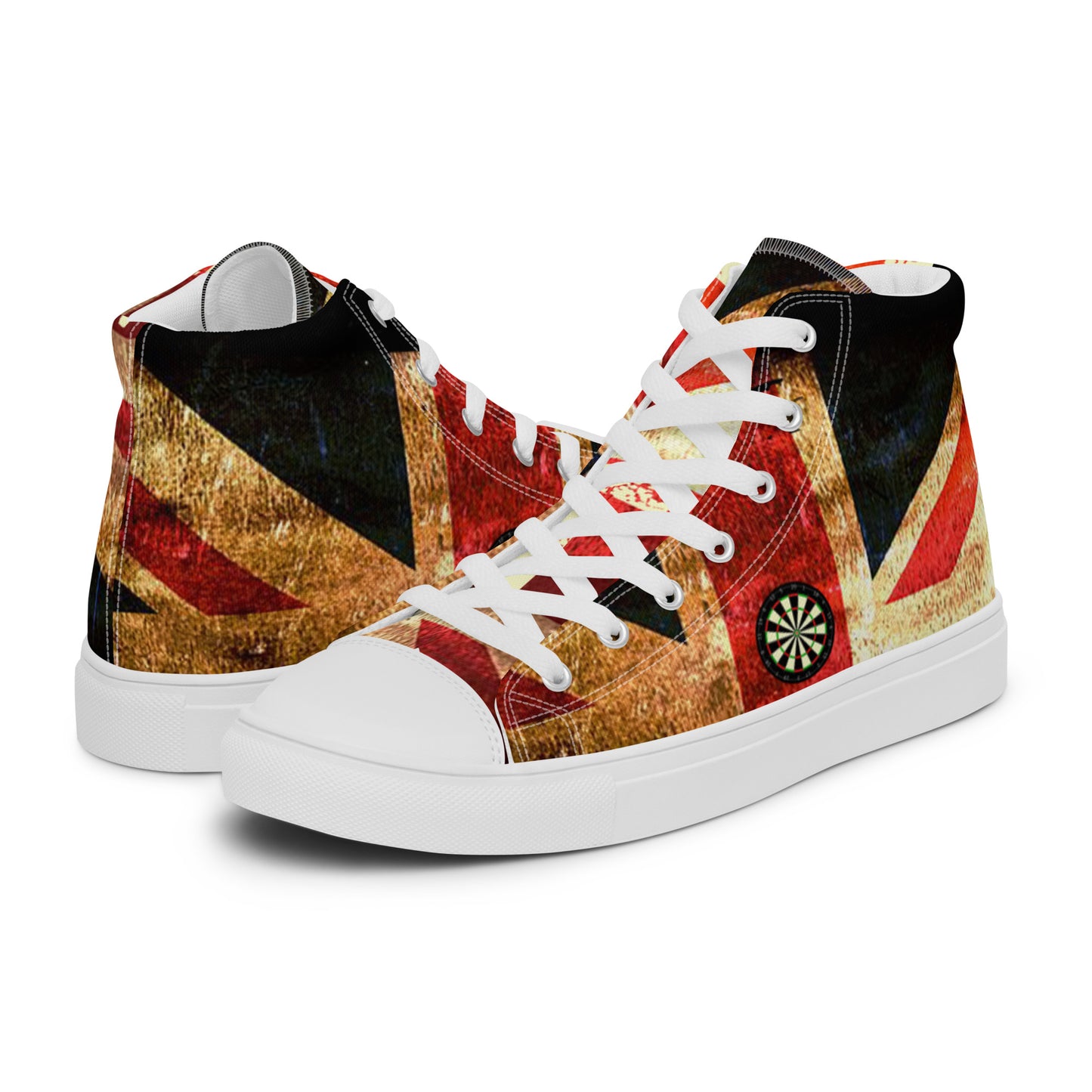 Top Leinenschuhe, Sneaker, Chucks Dartsschuhe für Herren "rusty Union Jack""