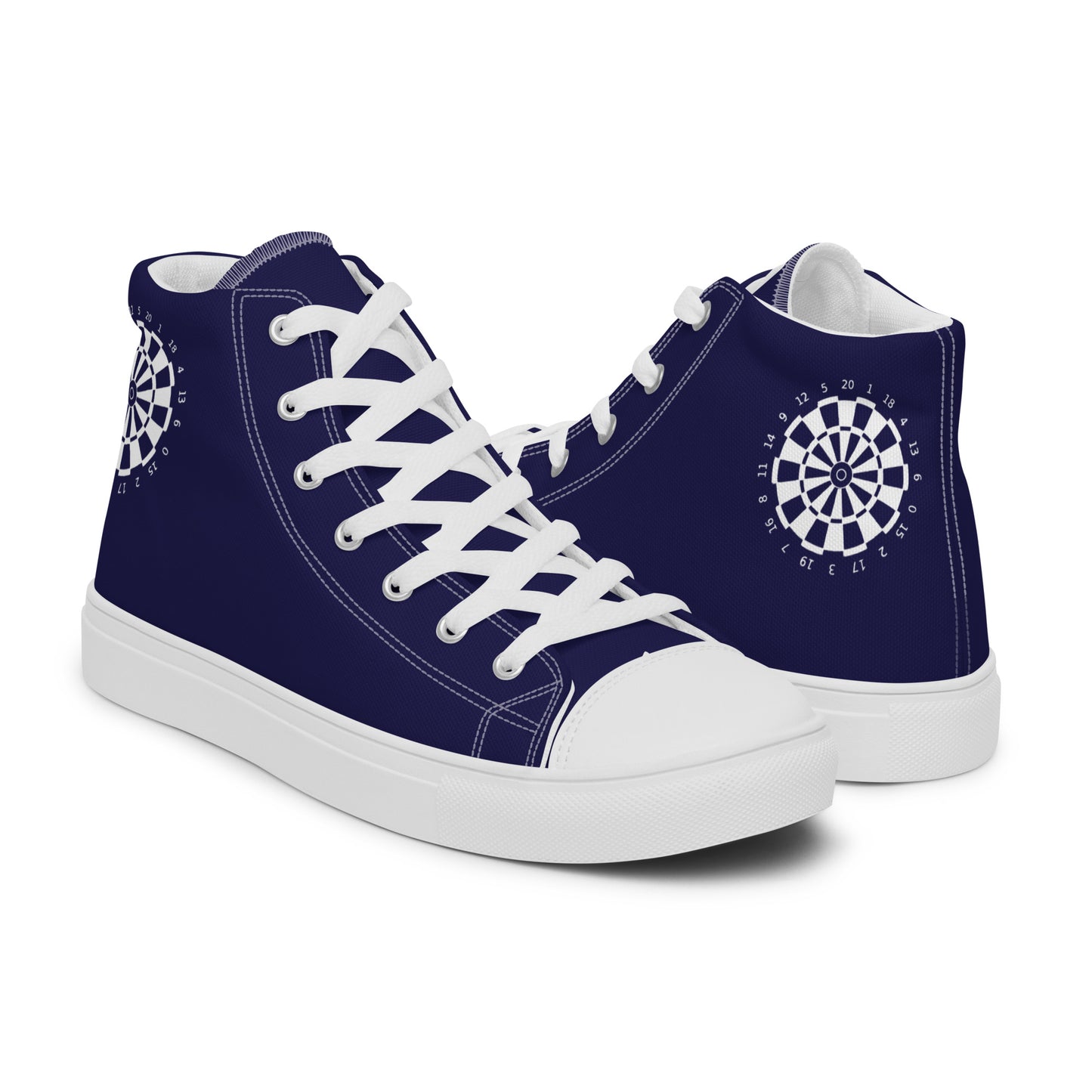 Top Leinenschuhe, Sneaker, Chucks Dartsschuhe für Herren "blue"