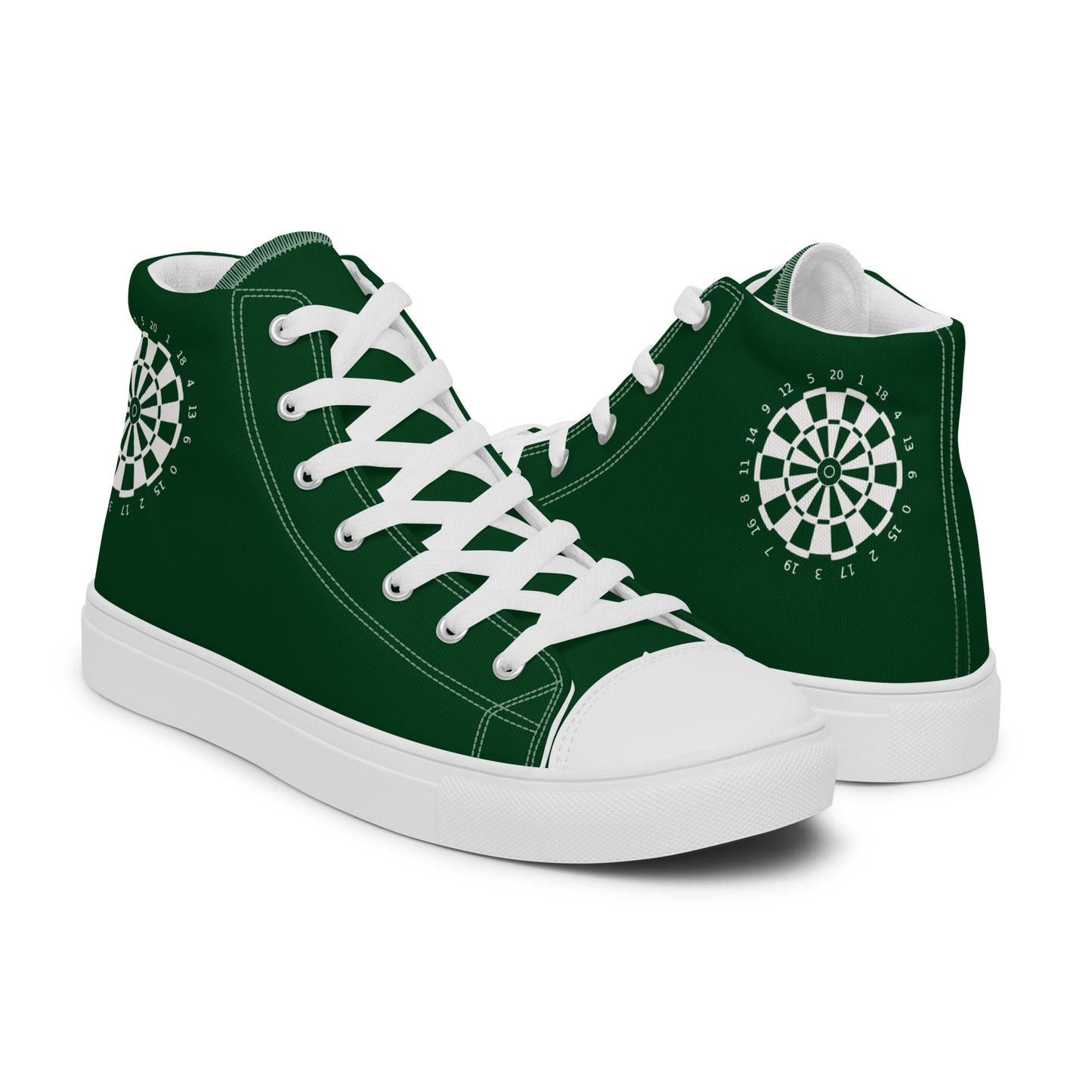 Top Leinenschuhe, Sneaker, Chucks Dartsschuhe für Herren "green"