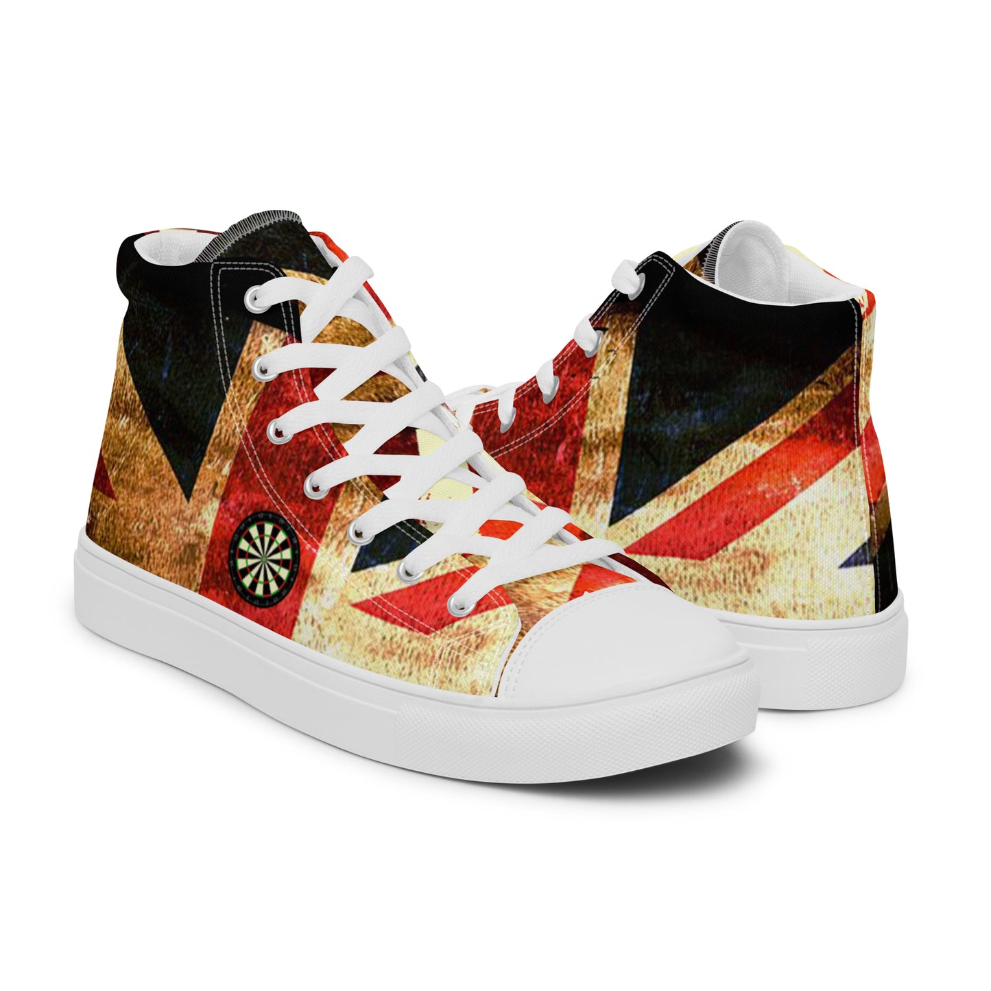 Top Leinenschuhe, Sneaker, Chucks Dartsschuhe für Herren "rusty Union Jack""