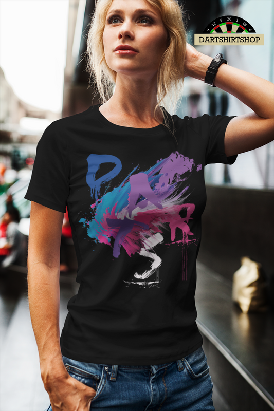 Graffiti Colors - Ladies Premium Shirt
