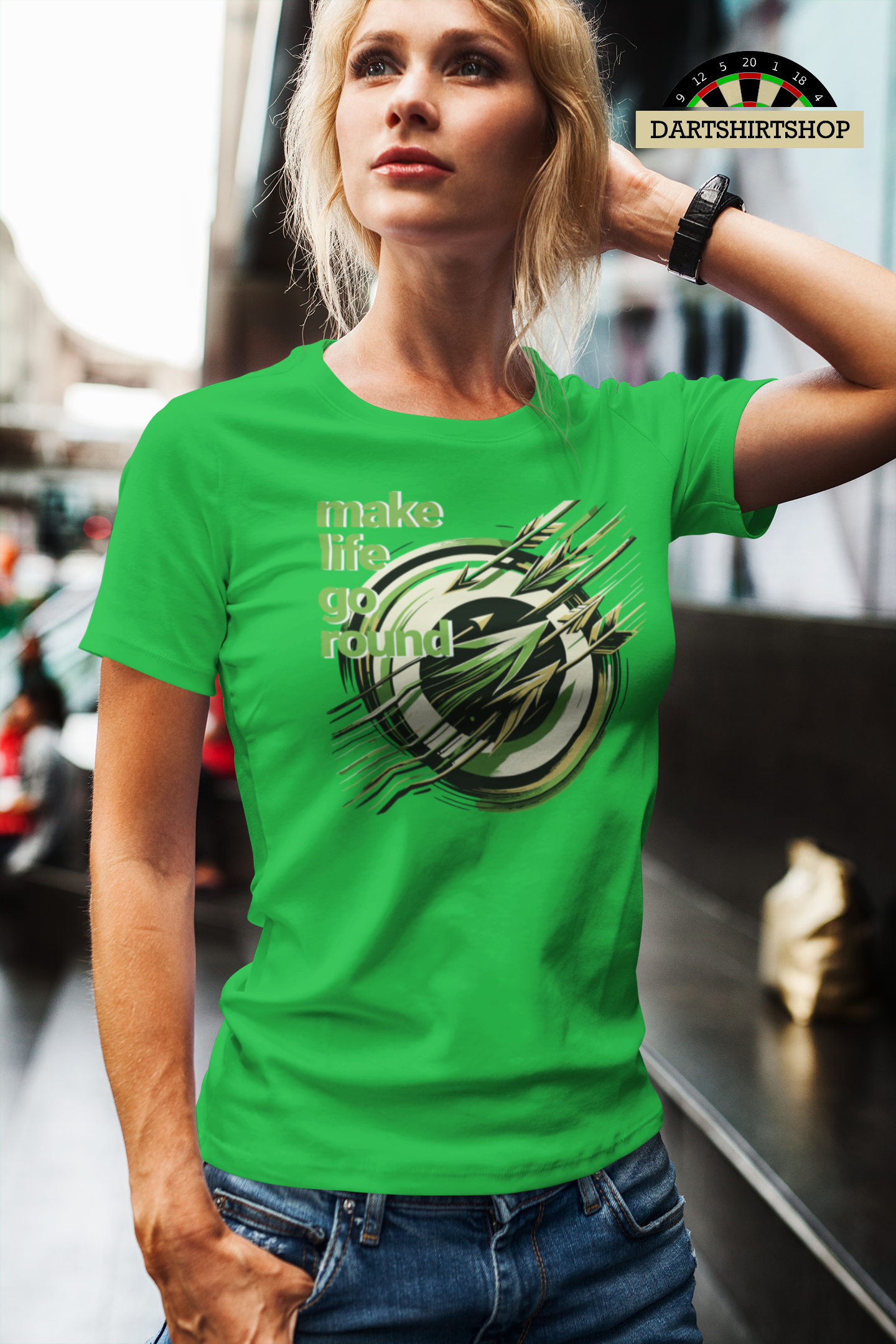 make life go round - Womens Premium Classic T-Shirt