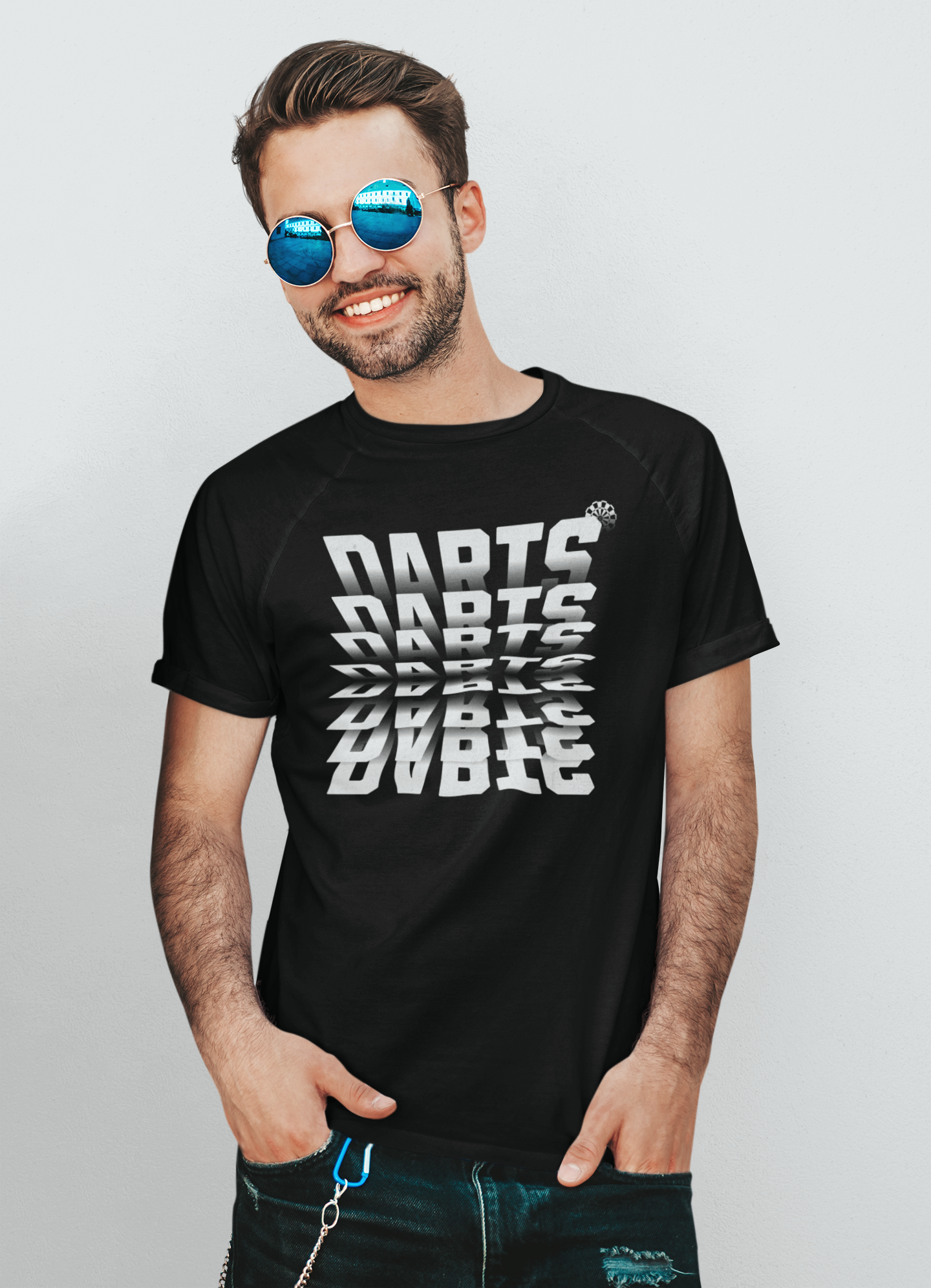 Darts Flip Effekt - Organic Shirt