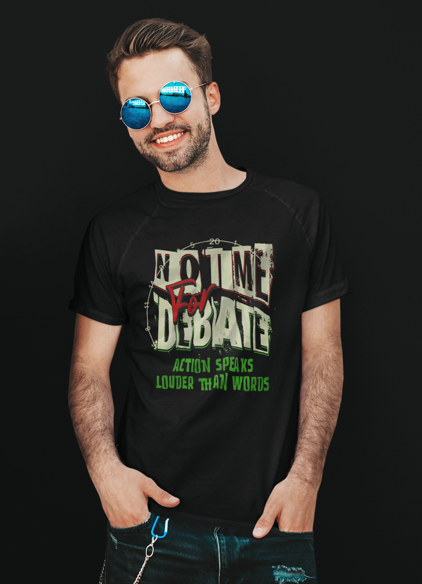 No Time for Debate - Organic Shirt