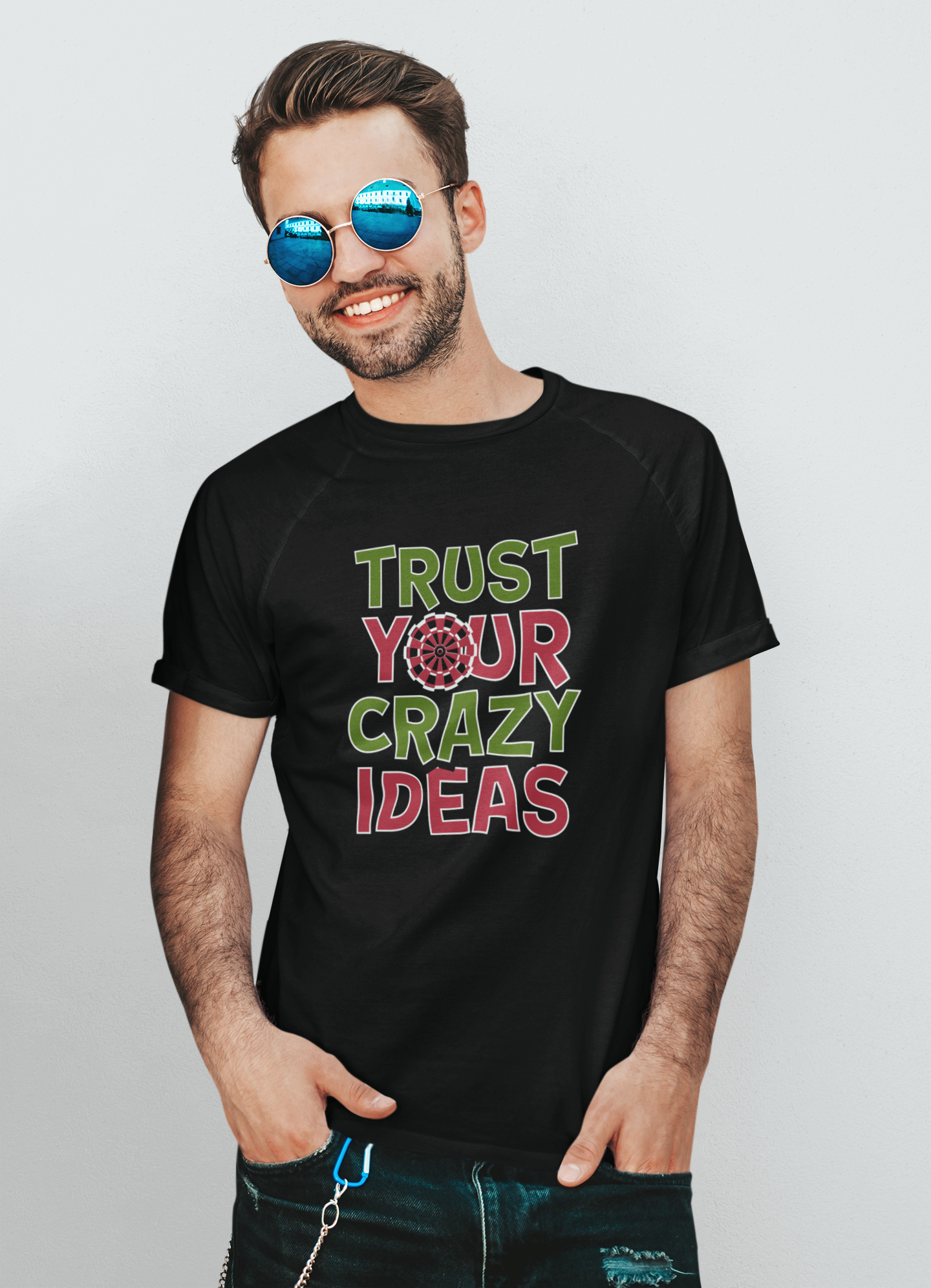 Trust your grazy Ideas - Organic Shirt